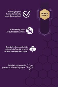BUMBLE BABY ISLAK MENDİL 120 YAPRAK 6'LI PAKET