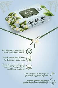 BUMBLE ISLAK MENDİL 100 LÜ (AKDENİZ ESİNTİSİ) x12