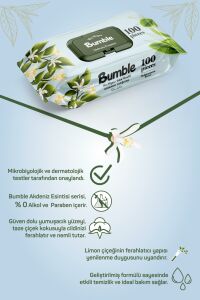 Bumble Akdeniz Esintisi Islak Mendil 120 Yaprak 3'lü Paket