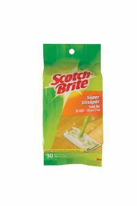 Scotch Brite Scotch-brite Q600 Sil Süpür Paspas 30'lu Yedek Bez