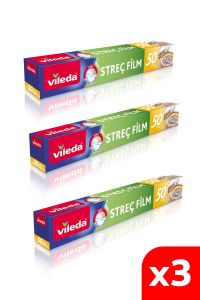 3 Paket 50 Mt Streç Film