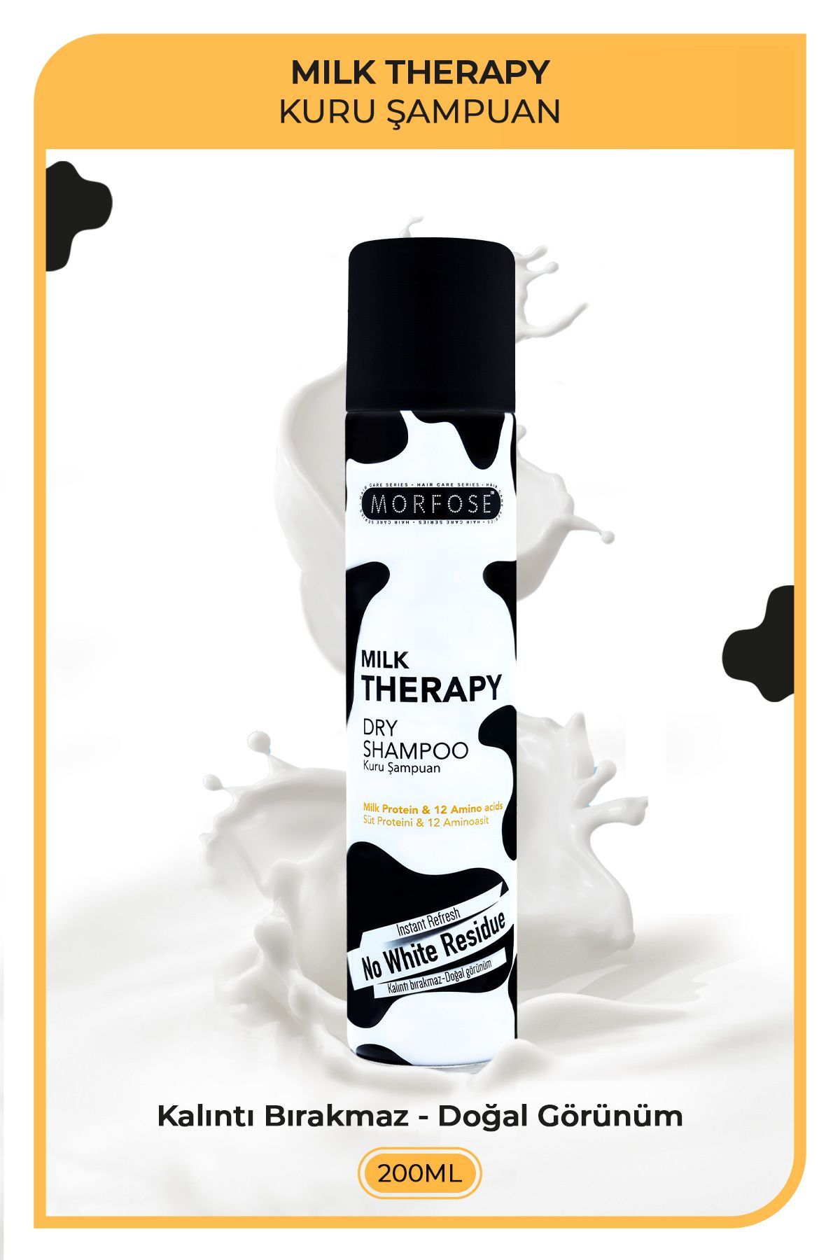 Morfose Kuru Şampuan Milk Therapy 200 ml