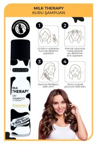 Morfose Kuru Şampuan Milk Therapy 200 ml
