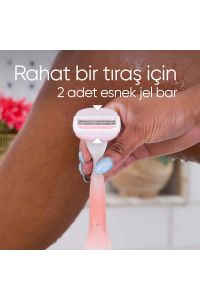 Gillette Venus Venüs Comfortglide Spa Breeze Kadın Tıraş Makinesi 4 Yedek Tıraş Bıçağı