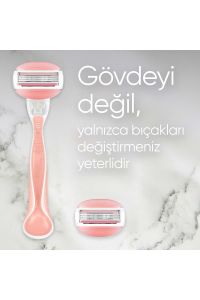 Gillette Venus Venüs Comfortglide Spa Breeze Kadın Tıraş Makinesi 4 Yedek Tıraş Bıçağı
