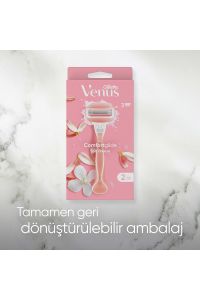 Gillette Venus Venüs Comfortglide Spa Breeze Kadın Tıraş Makinesi 4 Yedek Tıraş Bıçağı