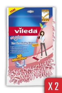 Vileda Style Yer Tem. Sis. Yedek Paspas ( 2 Adet)
