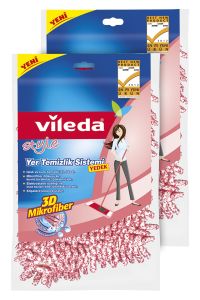 Vileda Style Yer Tem. Sis. Yedek Paspas ( 2 Adet)