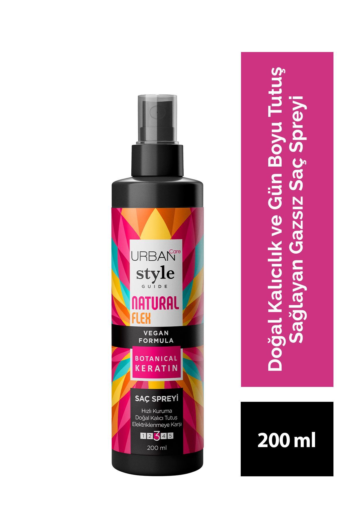 URBAN CARE NATUREL FLEX SAÇ SPREYİ 200MLx24