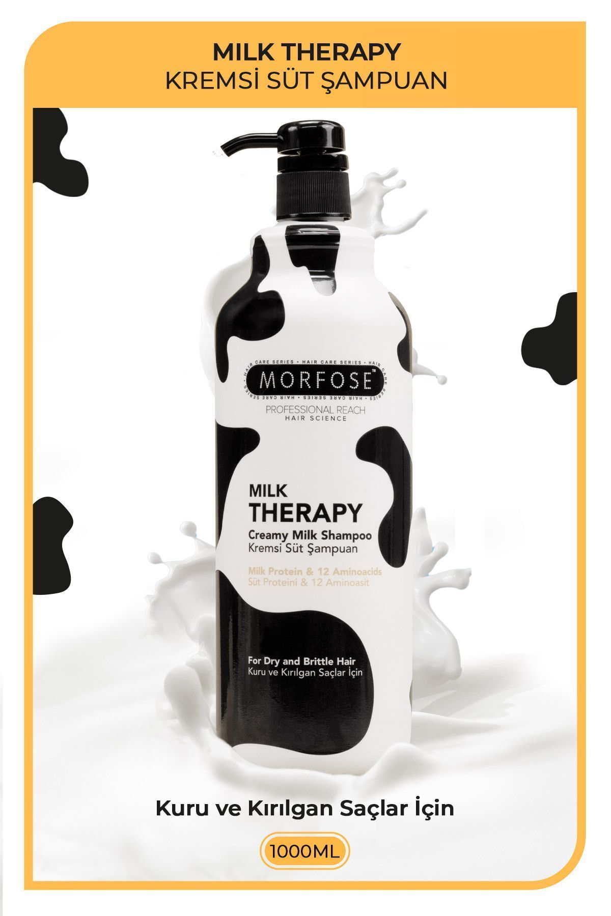 Morfose Milk Theraphy Şampuan 1000 ml