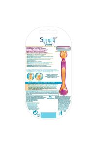 Gillette Venus Gillette Venüs simply Venus3 Tıraş Makinesi 3 Yedek Tıraş Bıçağı