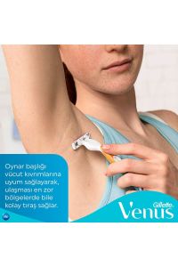 Gillette Venus Gillette Venüs simply Venus3 Tıraş Makinesi 3 Yedek Tıraş Bıçağı