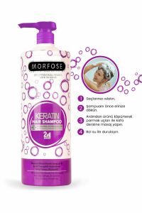 Morfose Keratın Şampuan 1000 ml 2 Adet