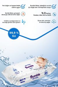 BUMBLE ISLAK MENDİL 60 LI (WATER WİPES) x12