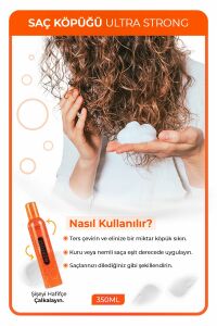 Morfose Turuncu Saç Şekillendirici Köpük (MOUSSE) | Ultra Strong 2x350ml.