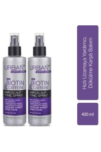 Urban Care Biotin Ve Kafein Içeren Saç Kökü Güçlendirici Hızlı Uzamaya Yardımcı Tonik 200 Ml X 2