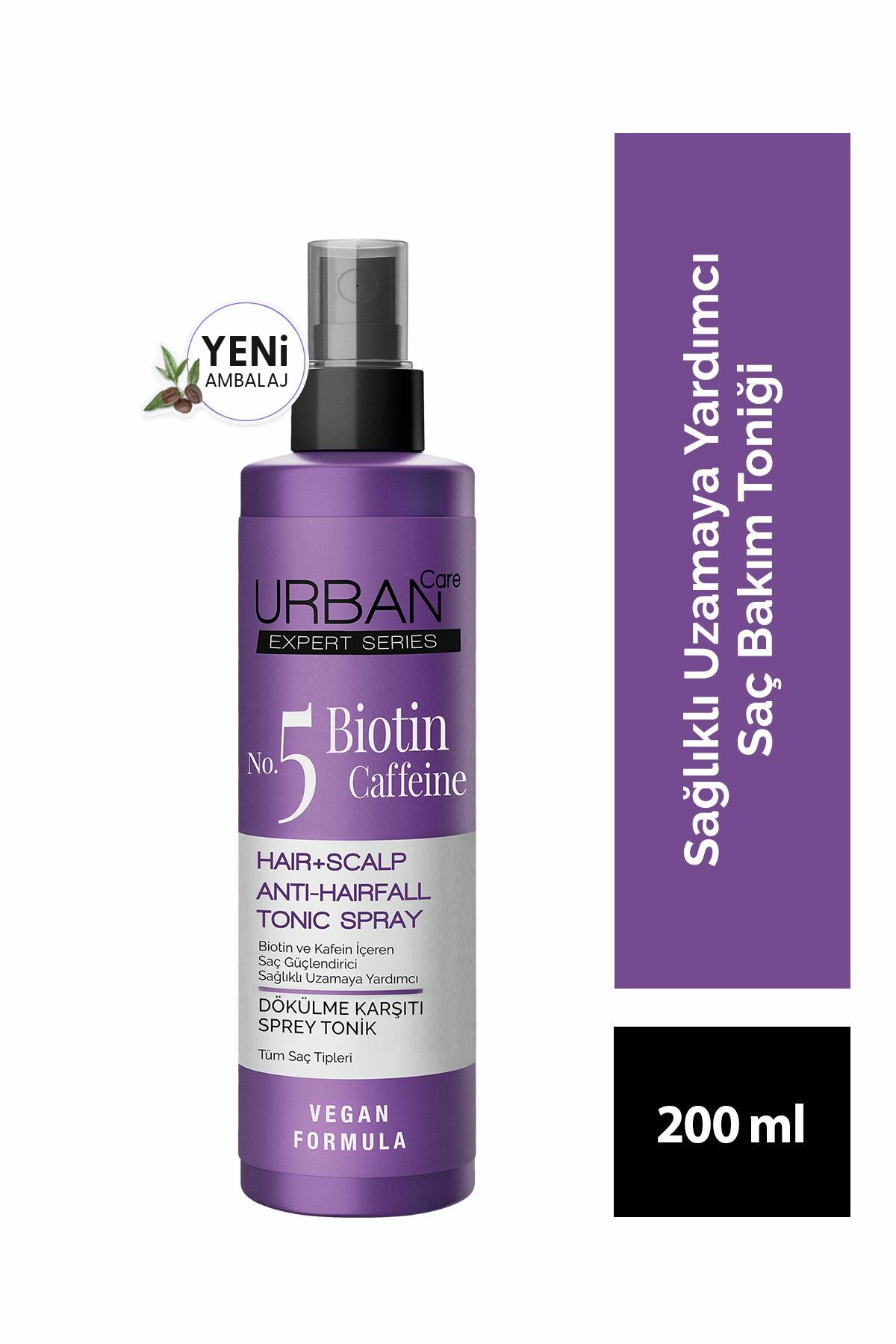 URBAN CARE BIOTIN&CAFFEINE TONİK 200MLx24