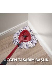 Vileda Turbo 3in1 Extra Pedli Mikrofiber Yedek Paspas