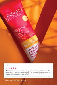 URBAN CARE TWISTED CURLS HIB.&SHEA BUTTER175ML x24