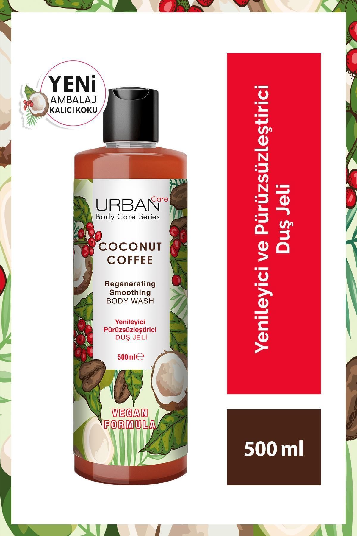 Urban Care Coconut Coffee Yenileyici Ve Pürüzsüzleştirici Duş Jeli 500 Ml-vegan