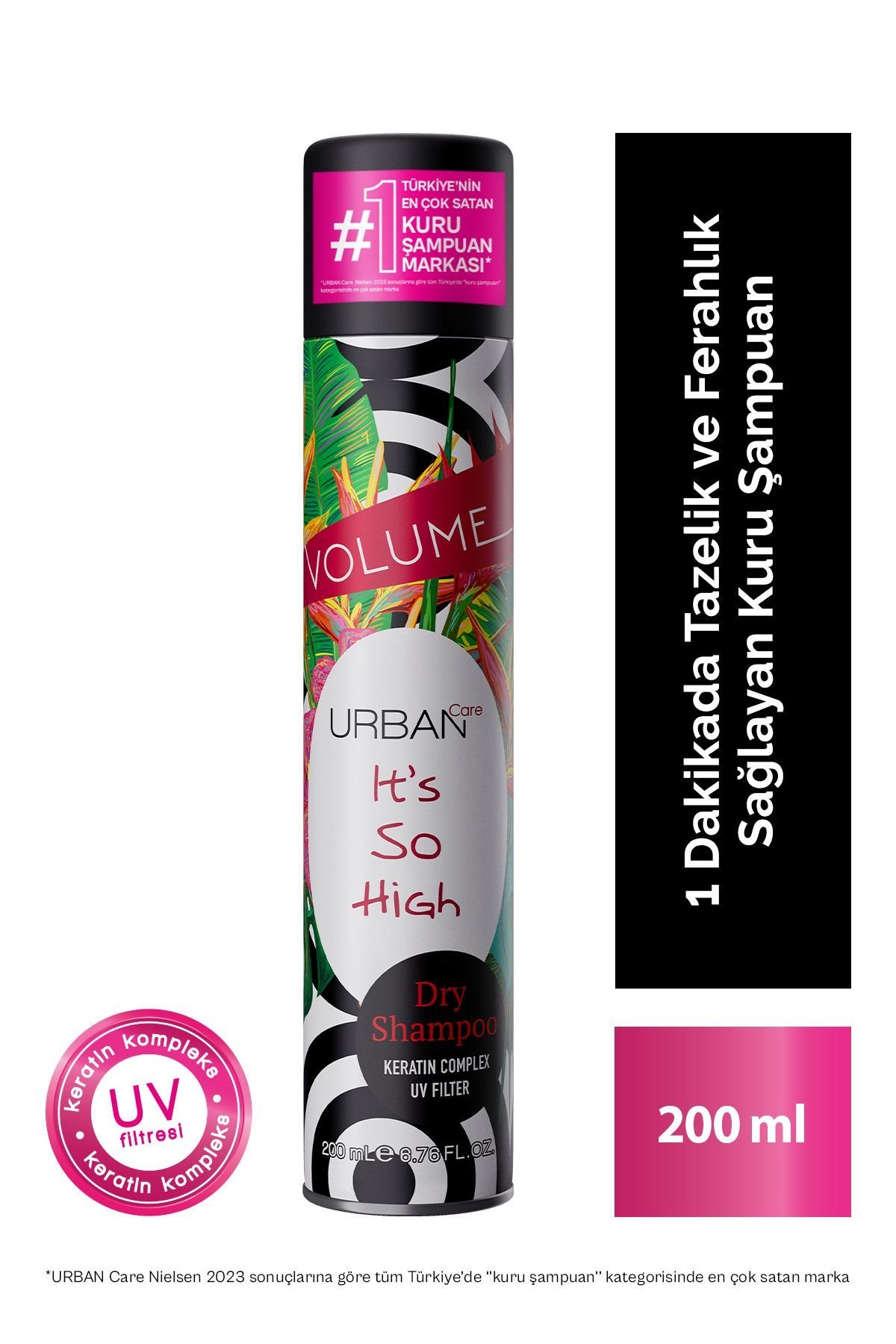 URBAN CARE VOLUME DRY SHAMPOO 200MLx24