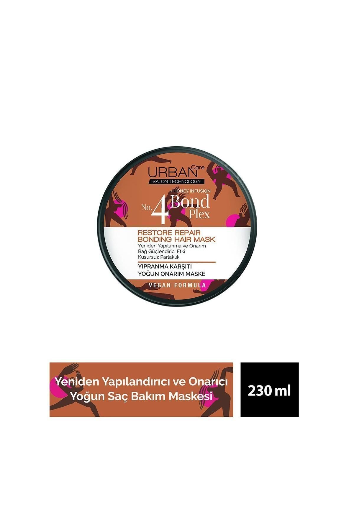 URBAN CARE NO:4 BOND PLEX 230ML SAÇ MASKESİ x24
