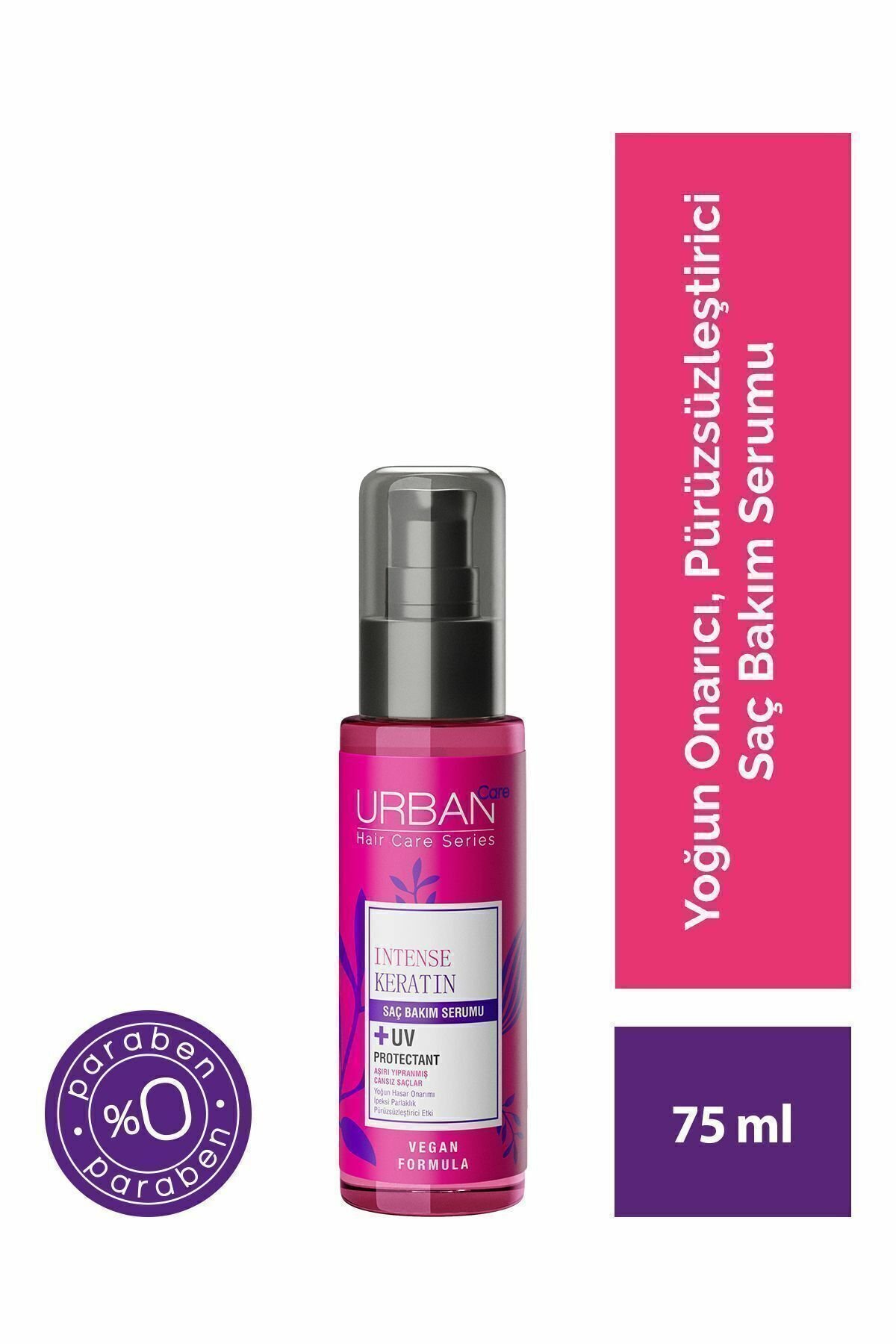 URBAN CARE INTENSE KERATİN SAÇ  SERUMU 75ML*24
