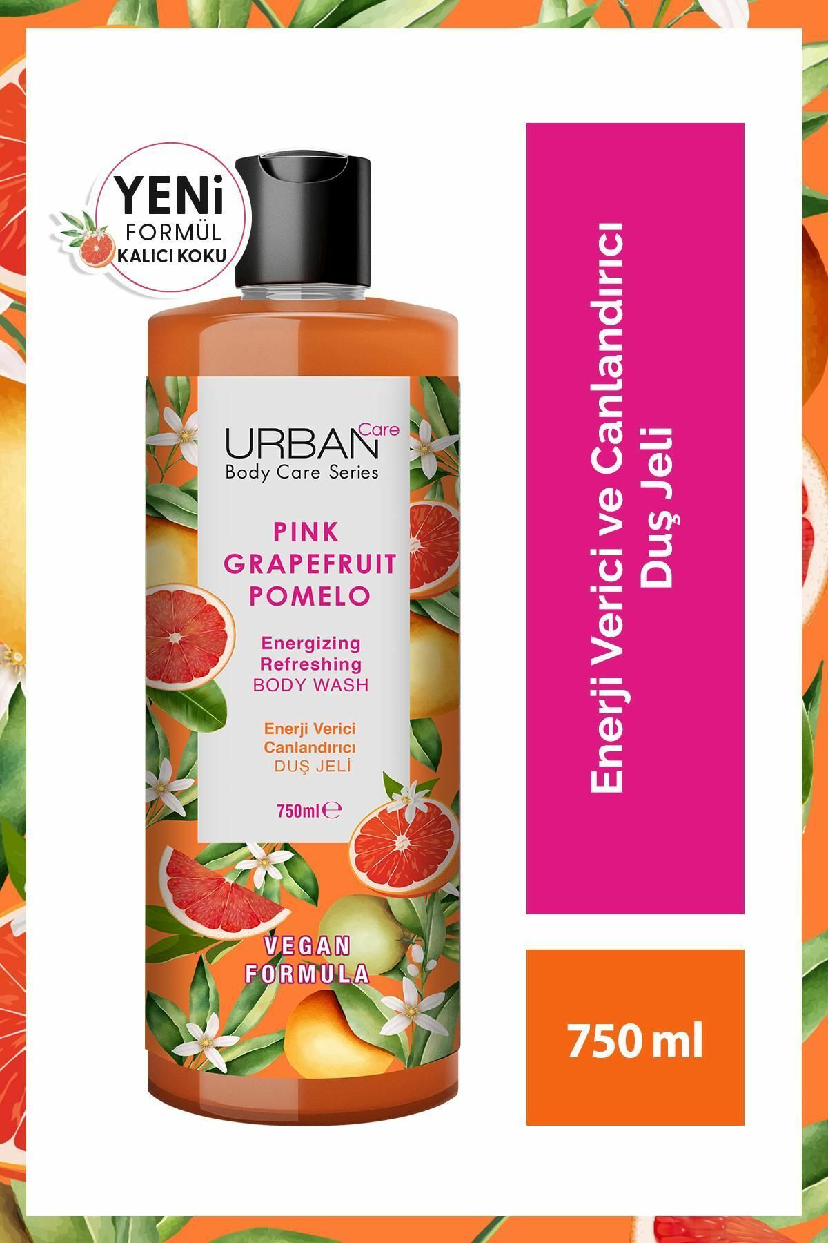 Urban Care Body Series Pink Grapefruit Pomelo Duş Jeli 750 m