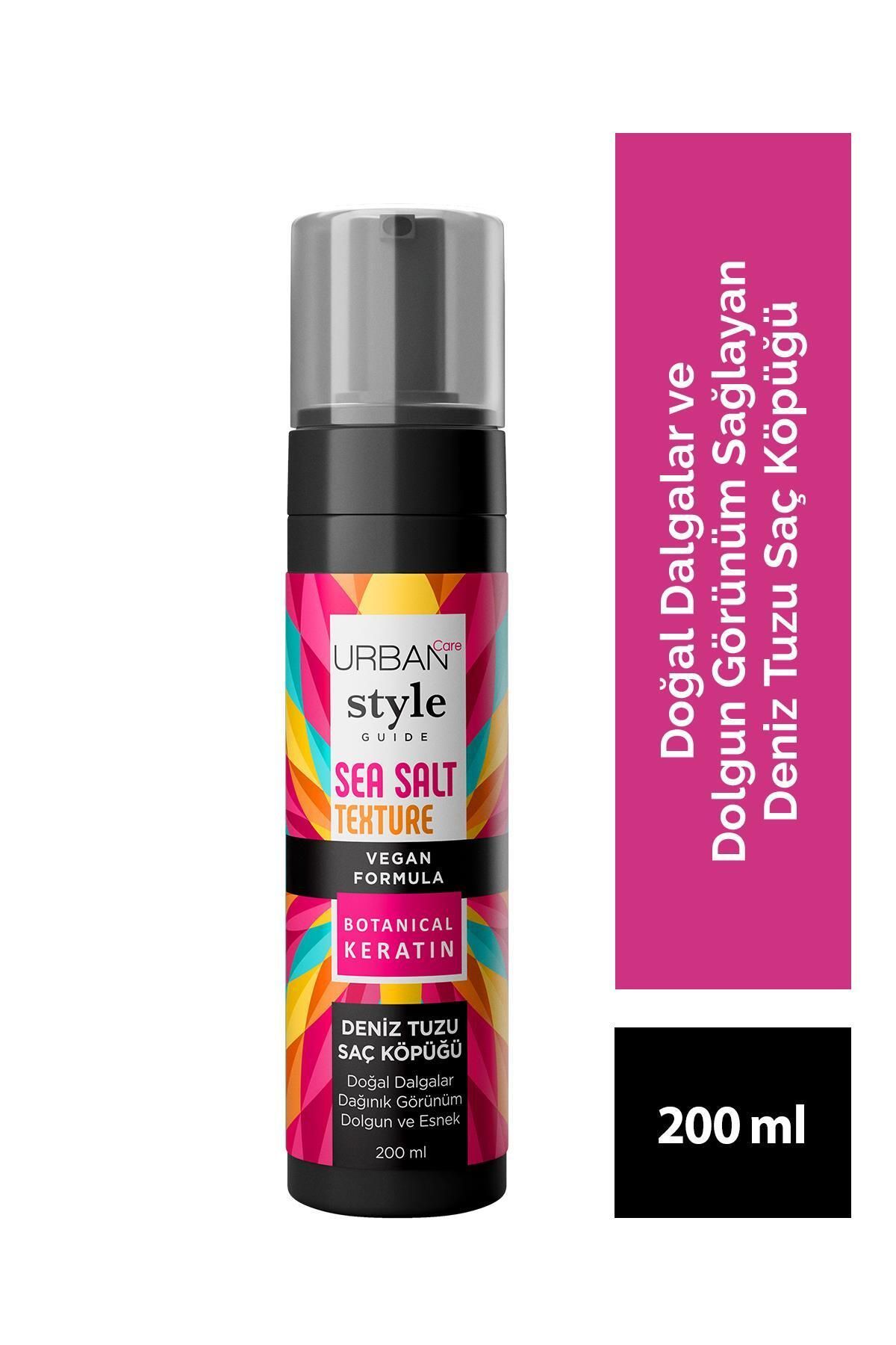 URBAN CARE STYLE GUİDE DENİZ TUZU 200ML SAÇ KÖP*24
