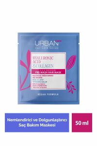 Urban Care Hyaluronik Asit&Kolajen Sağlıklı Uzamaya Yardımcı Duş Öncesi Saç Bakım Maskesi-50ML