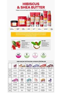 Urban Care Hibiscus & Shea Butter Bukle Belirginleştirici Onarıcı Saç Bakım Köpüğü 150 ml