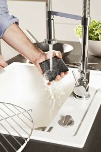 Vileda 2 Paket 2 Li Power Inox Çelik Bulaşık Sünger