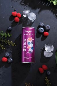 MAX FLY SİRİUS ENERJİ İÇECEĞİ 250 ML 24 ADET
