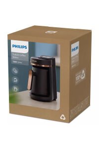 Philips Türk Kahvesi Makinesi, 4 Kişilik, Közde Pişirme Özelliği, HDA150/60