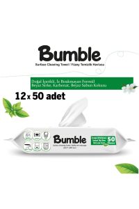 Bumble YÜZEY TEMİZLİK HAVLUSU 50' Lİ X 12 ADET (600 YAPRAK) YENİ