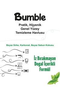 Bumble YÜZEY TEMİZLİK HAVLUSU 50' Lİ X 12 ADET (600 YAPRAK) YENİ