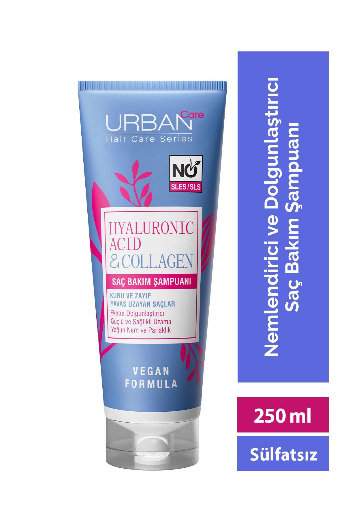 URBAN CARE HYALURONIC ACID&COLAGN SAÇ ŞAM.250MLx24