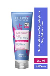 Urban Care Hyaluronik Asit&kolajen Kuru Ve Cansız Saçlara Özel Saç Bakım Kremi-sülfatsız-250 ml
