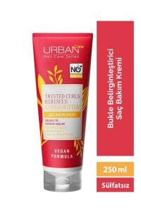 Urban Care Hibiscus&shea Butter Kıvırcık Ve Dalgalı Saçlara Özel Saç Kremi-sülfatsız-250ml-vegan