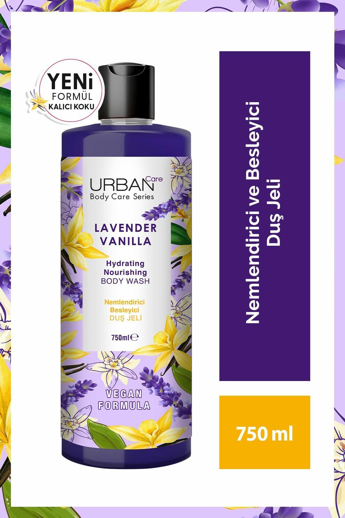 Urban Care Body Series Lavender Vanilla Duş Jeli 750 ml