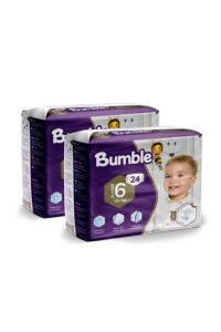 Bumble 6 Numara XLarge Bebek Bezi Eko Paket (15+)kg 48 Adet