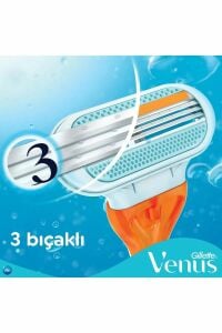 Gillette Venus Riviera Kadın Tıraş Bıçağı 6'lı (2x3)
