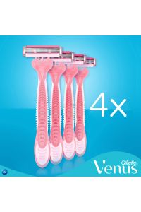 Gillette Venus Gillette Simply Venus 3 Basic 4'lü