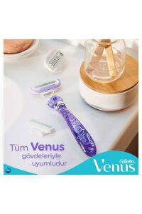 Gillette Venus Deluxe Extra Smooth Swirl Tıraş Makinesi Yedek Başlık