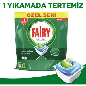 Fairy Hepsi Bir Arada 90 Yıkama Bulaşık Makinesi Deterjanı Tableti / Kapsülü Orijinal Özel Seri