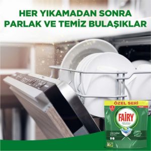 Fairy Hepsi Bir Arada 90 Yıkama Bulaşık Makinesi Deterjanı Tableti / Kapsülü Orijinal Özel Seri