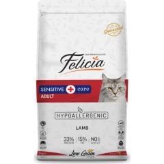 Felicia Az Tahıllı Kuzu Etli Yetişkin Hypoallergenic Kedi Maması 2 Kg