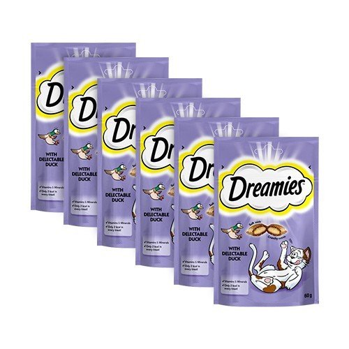 Dreamies Ördekli Pouch Kedi Ödülü 60 Gr x 6 Lı Paket