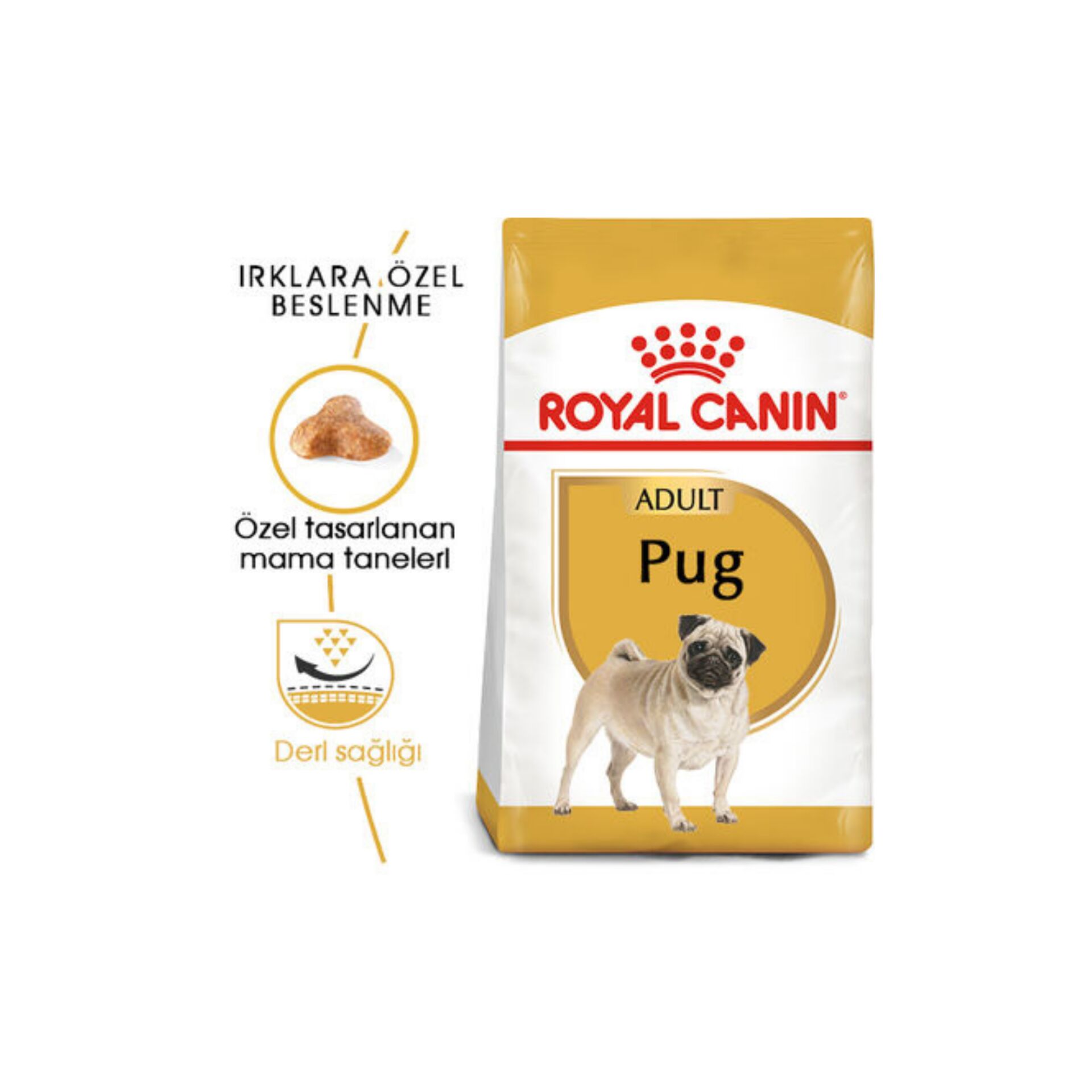 Royal Canin Pug Adult Köpek Maması 1,5 kg.