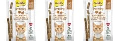 Gimcat Sticks Hindi ve Tavşan Etli Ödül Çubukları 5 Gr X 12 Adet (3 Adet 4 Lü Sticks)